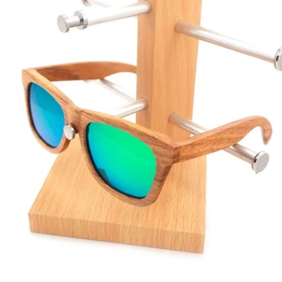 🌱BAMBOO MEN’S POLARIZED WOOD SUNGLASSES *NWT* 🌱 - Picture 4 of 8